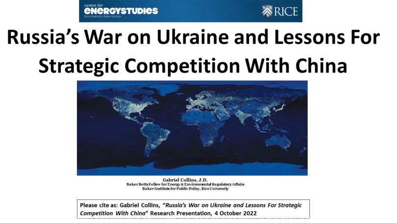 Russia's war on Ukraine holds many lessons that can inform US and allied preparation for a potential conflict with China. Insufficient preparation heightens the risk of war.
