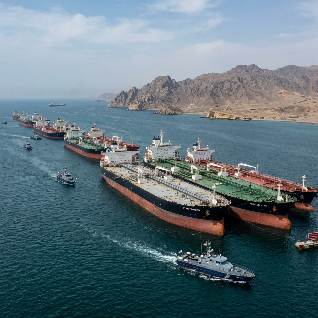 Singapore Crack Spreads Reflect Iran’s Leverage Over Hormuz Oil Flows
